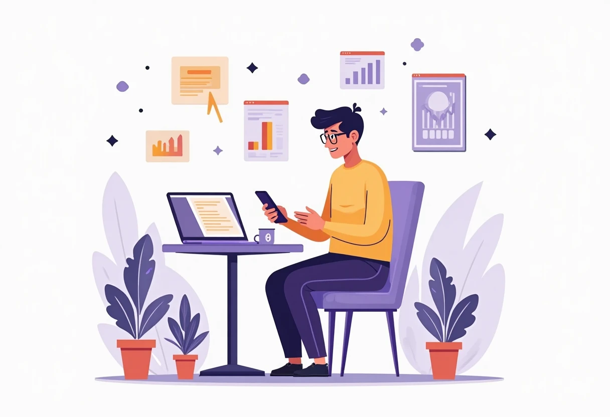 Utilisation d'une application de budget
