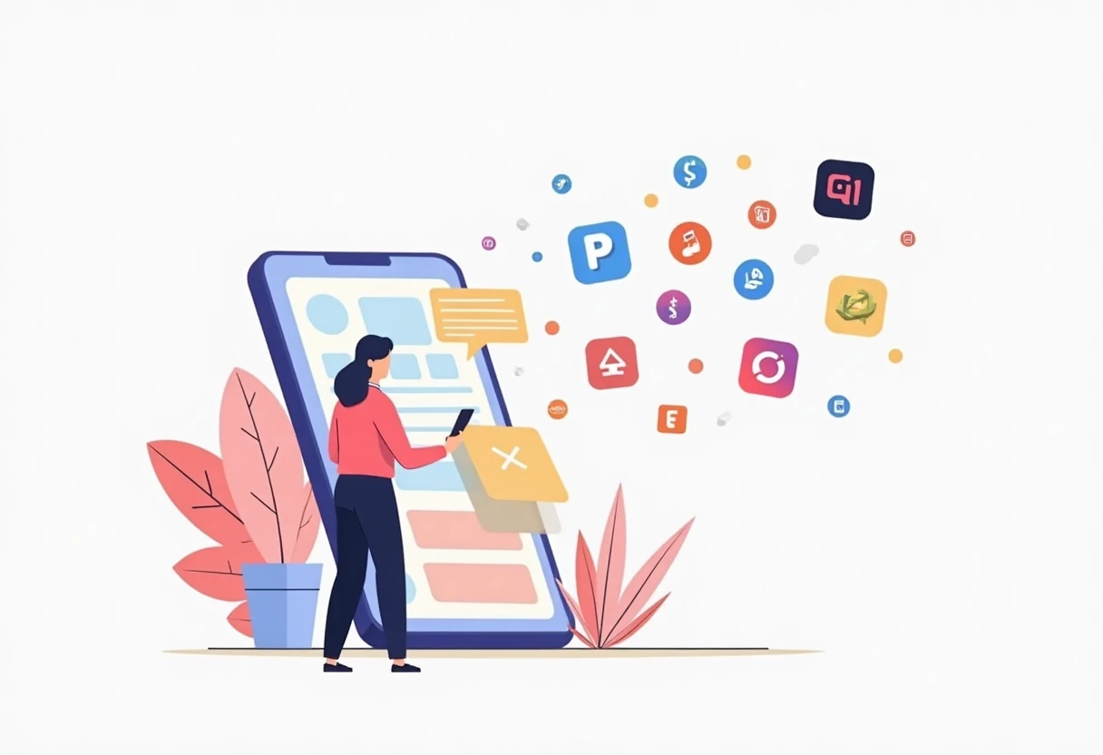 Organizing tasks with productivity apps