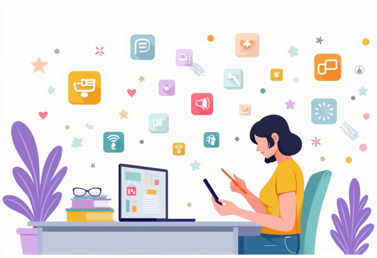 Using apps for personal task management